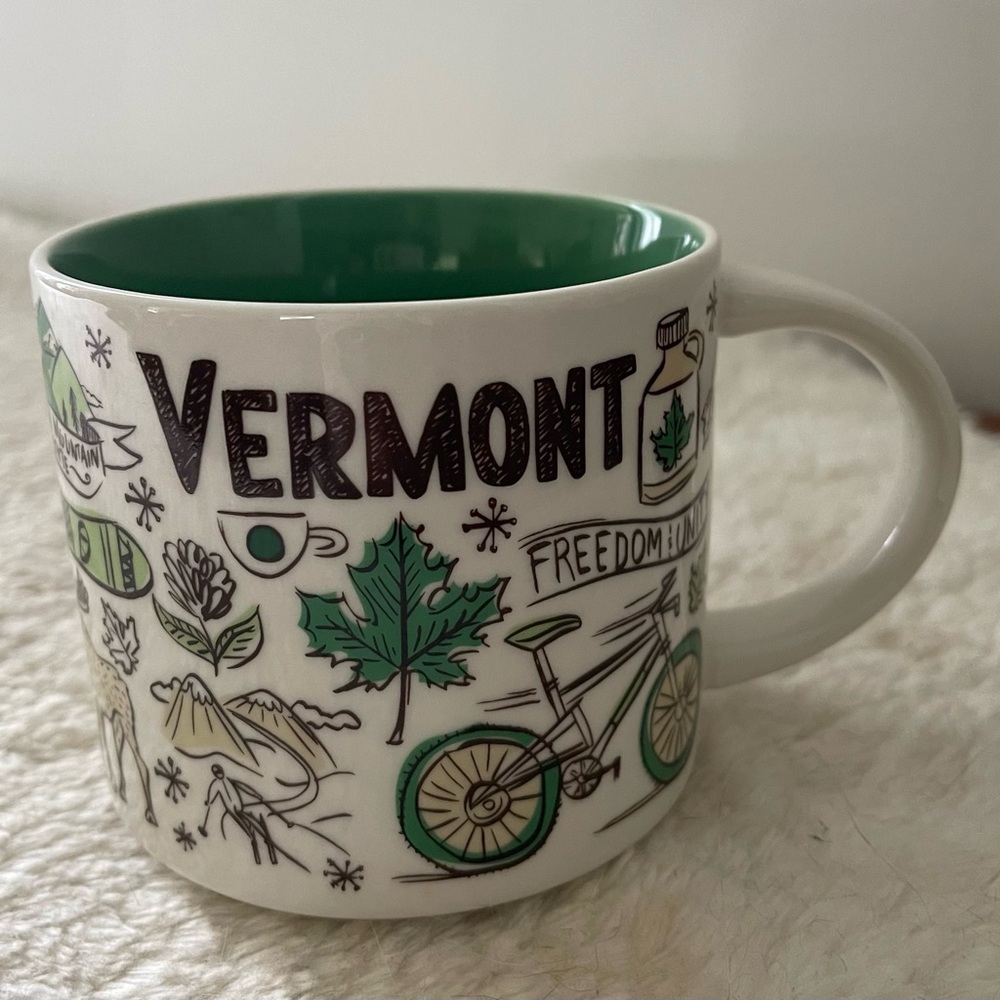 NWT Starbucks Been There Series Mug VERMONT